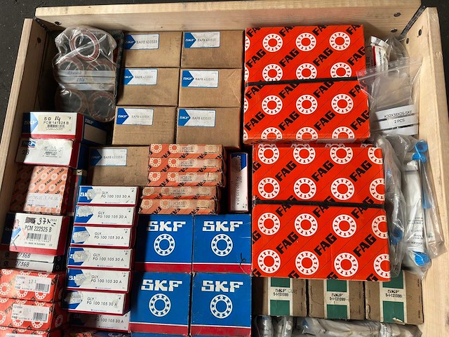 Skf fag - partij diverse industriële lagers 149kg - afbeelding 7 van  13