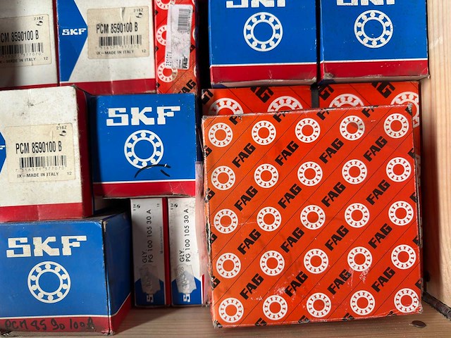 Skf fag - partij diverse industriële lagers 149kg - afbeelding 10 van  13