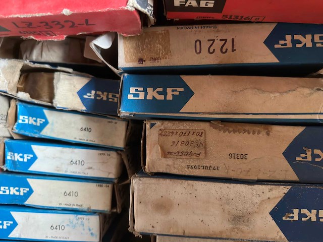 Skf, fag - partij diverse lagers 379kg - afbeelding 2 van  13