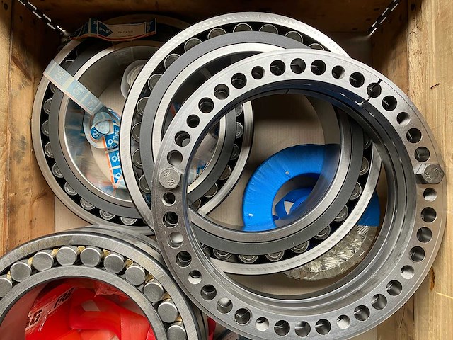Skf / fag - partij grote diverse industriële lagers 420kg - afbeelding 3 van  5