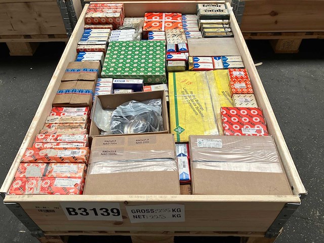Skf, fag en ina - partij lagers en lineaire techniek 225kg - afbeelding 1 van  11
