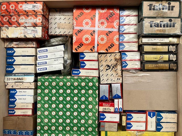 Skf, fag en ina - partij lagers en lineaire techniek 225kg - afbeelding 6 van  11