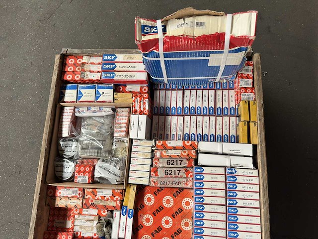 Skf, fag, fersa, nsk, nachi, mrc - partij kogellagers/lagers 252kg - afbeelding 6 van  12