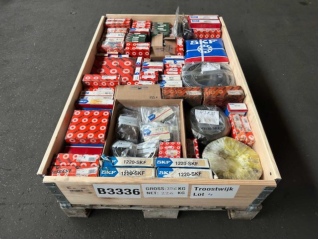 Skf, fag, ina - partij diverse lagers 226kg - afbeelding 1 van  9