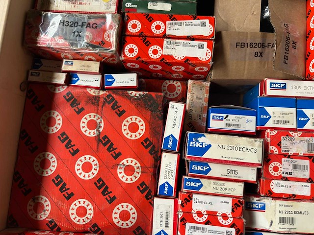 Skf, fag, ina - partij diverse lagers 226kg - afbeelding 8 van  9