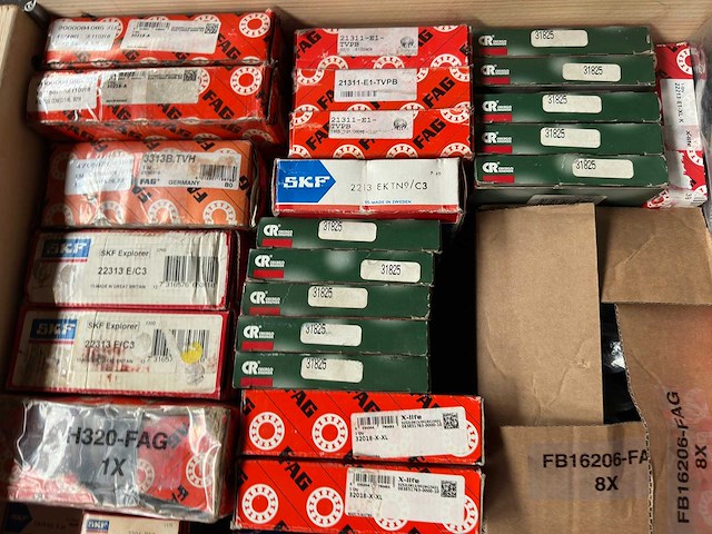 Skf, fag, ina - partij diverse lagers 226kg - afbeelding 9 van  9