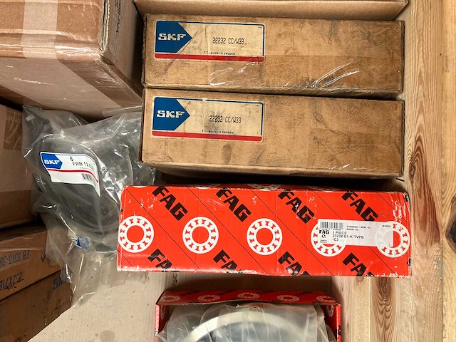 Skf, fag, ina - partij industriële lagers en componenten 190kg - afbeelding 9 van  9