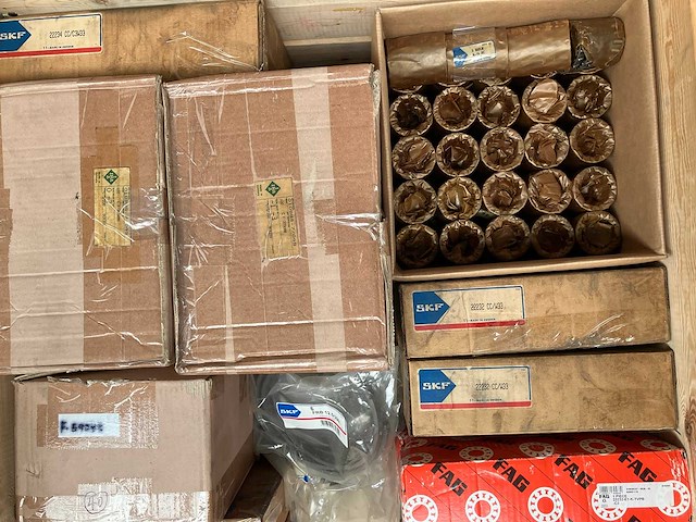 Skf, fag, ina - partij industriële lagers en componenten 190kg - afbeelding 4 van  9