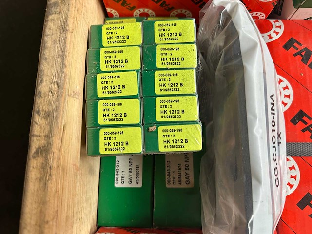 Skf, fag, ina - partij lagers 203kg - afbeelding 1 van  4