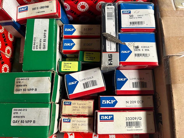 Skf, fag, ina - partij lagers 203kg - afbeelding 6 van  18