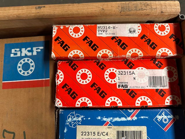 Skf, fag, ina - partij lagers 203kg - afbeelding 8 van  18