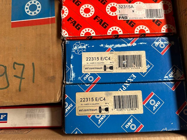 Skf, fag, ina - partij lagers 203kg - afbeelding 9 van  18