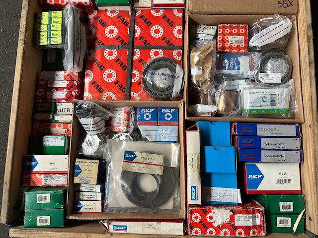 Skf, fag, ina - partij lagers 203kg - afbeelding 2 van  4
