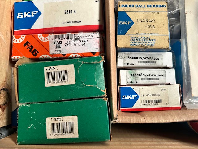 Skf, fag, ina - partij lagers 203kg - afbeelding 4 van  4