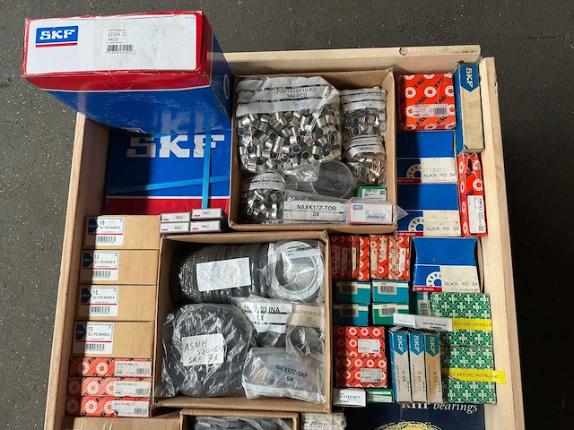 Skf, fag, ina, koyo, torrington, nsk, ntn, rhp - partij diverse lagers 208kg - afbeelding 6 van  12