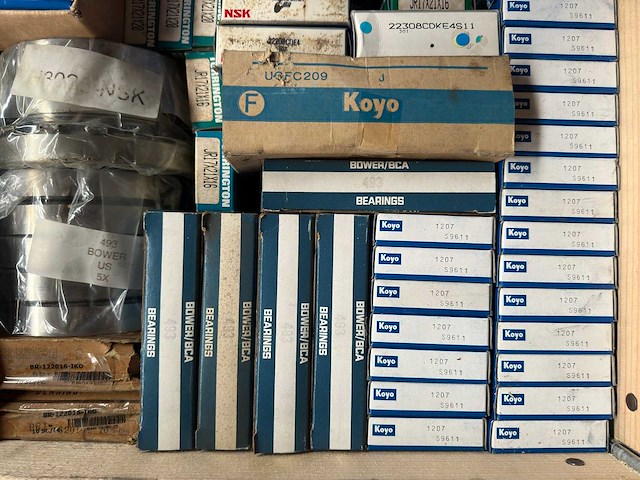 Skf, fag, ina, koyo, torrington, nsk, ntn, rhp - partij diverse lagers 208kg - afbeelding 9 van  12