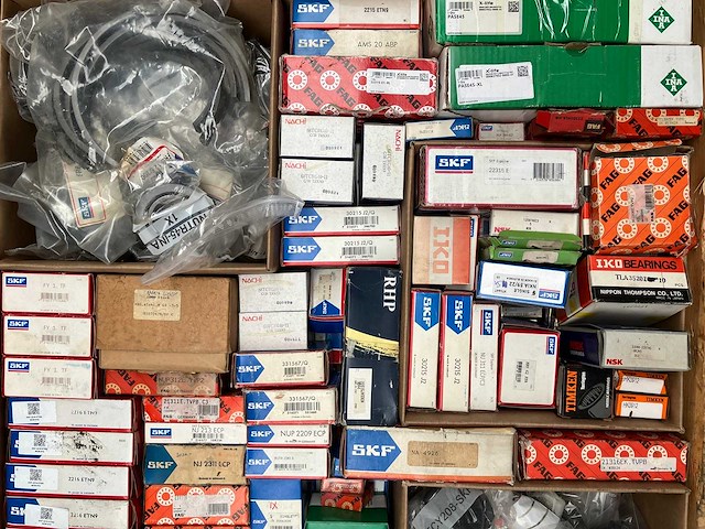 Skf, fag, ina, nachi, iko, nsk, rhp, timken - partij lagers & industriële onderdelen 176kg - afbeelding 6 van  11