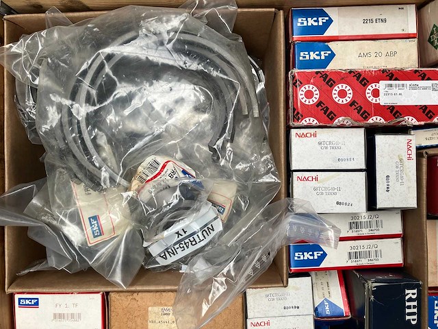 Skf, fag, ina, nachi, iko, nsk, rhp, timken - partij lagers & industriële onderdelen 176kg - afbeelding 8 van  11