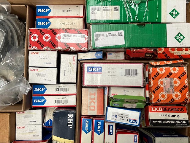 Skf, fag, ina, nachi, iko, nsk, rhp, timken - partij lagers & industriële onderdelen 176kg - afbeelding 9 van  11