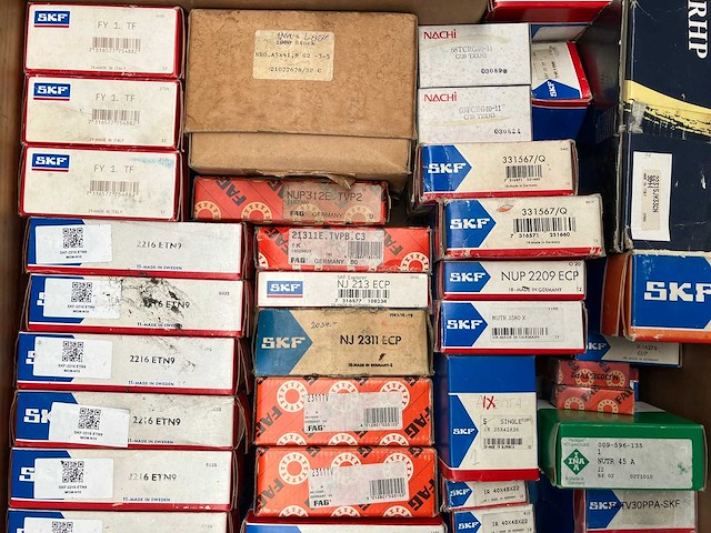 Skf, fag, ina, nachi, iko, nsk, rhp, timken - partij lagers & industriële onderdelen 176kg - afbeelding 10 van  11