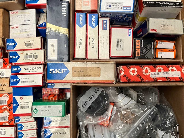 Skf, fag, ina, nachi, iko, nsk, rhp, timken - partij lagers & industriële onderdelen 176kg - afbeelding 11 van  11