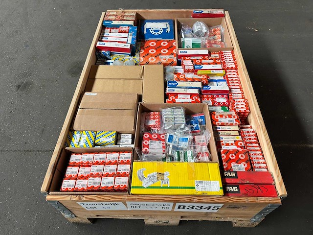 Skf, fag, ina, ntn en snr - partij diverse lagers 227kg - afbeelding 1 van  11