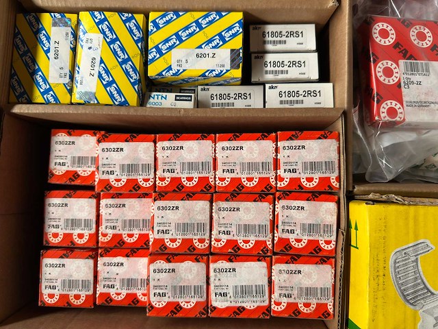 Skf, fag, ina, ntn en snr - partij diverse lagers 227kg - afbeelding 7 van  11