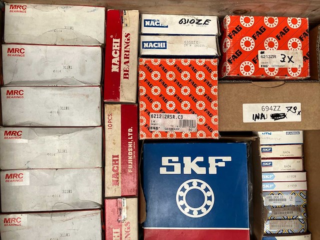Skf / fag / ntn / nachi / koyo / timken - partij diverse lagers 164kg - afbeelding 7 van  10