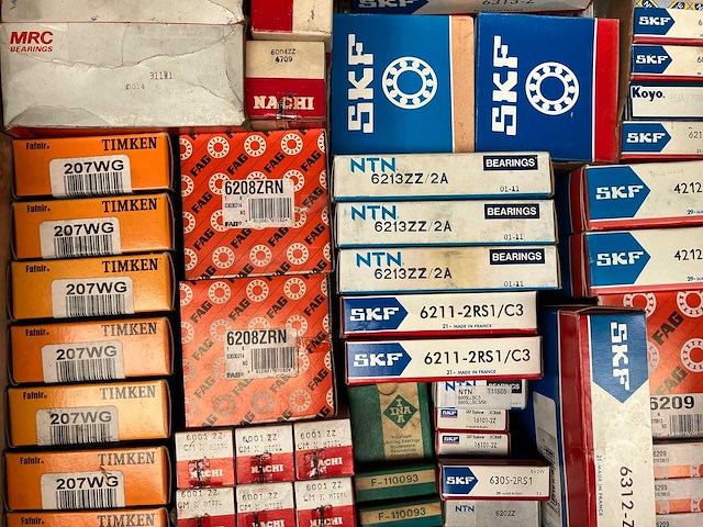 Skf / fag / ntn / nachi / koyo / timken - partij diverse lagers 164kg - afbeelding 9 van  10