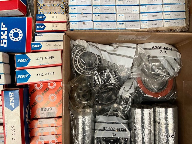 Skf / fag / ntn / nachi / koyo / timken - partij diverse lagers 164kg - afbeelding 10 van  10