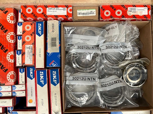 Skf, fag, ntn, snr - partij industriële lagers 283kg - afbeelding 9 van  11