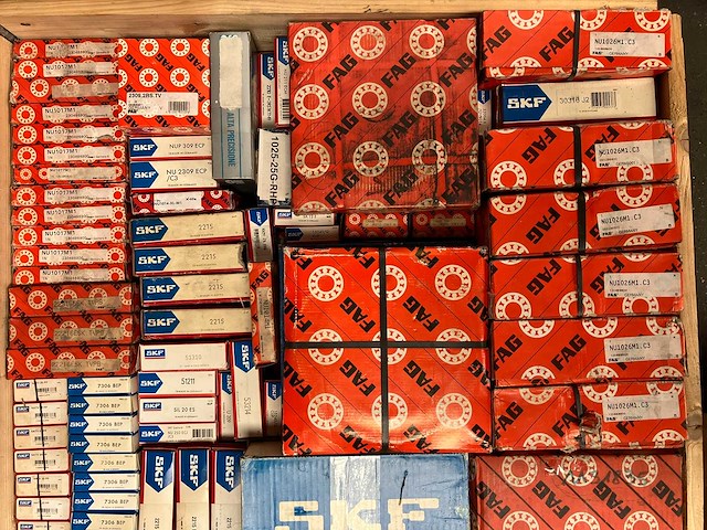 Skf, fag, rhp - partij industriële lagers - afbeelding 6 van  11