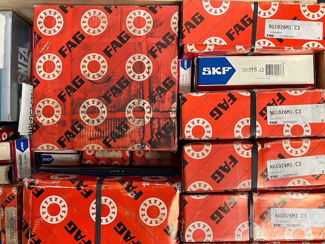 Skf, fag, rhp - partij industriële lagers - afbeelding 9 van  11