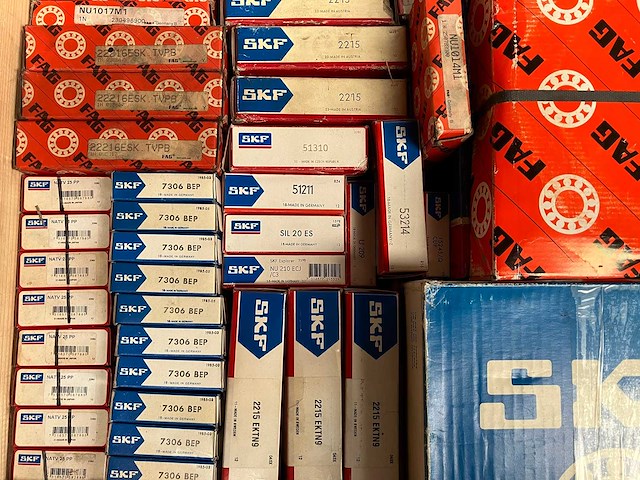 Skf, fag, rhp - partij industriële lagers - afbeelding 10 van  11