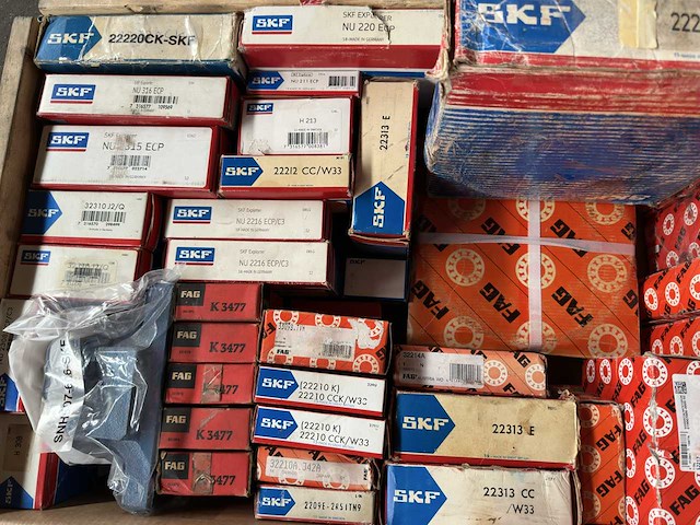 Skf, fag, rhp/self-lube en ina - partij lagers 236kg - afbeelding 2 van  11