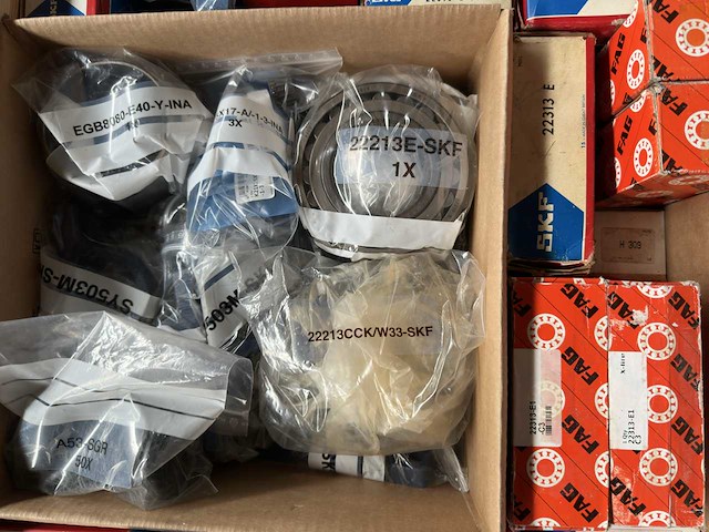Skf, fag, rhp/self-lube en ina - partij lagers 236kg - afbeelding 10 van  11