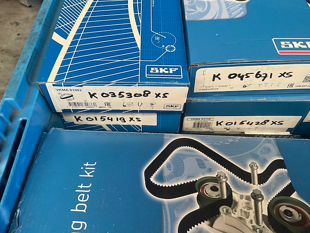 Skf / gates / dayco - distributieriem, spanrol en meelooprol - distributieriem set - partij auto onderdelen (48x) - afbeelding 5 van  13