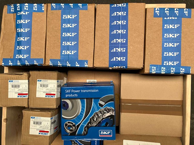 Skf / lincoln - partij aandrijftechniek & industriële pompen & meters 222kg - afbeelding 3 van  8