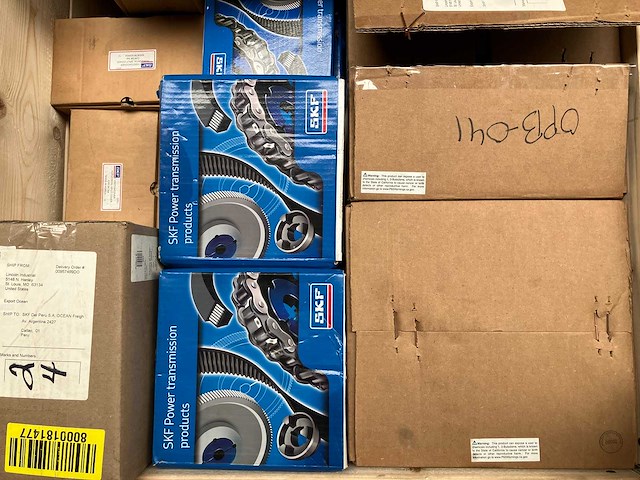 Skf / lincoln - partij aandrijftechniek & industriële pompen & meters 222kg - afbeelding 4 van  8