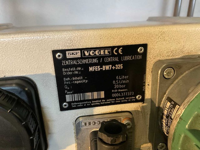 Skf mfe5-bw7+325 hydraulisch aggregaat - afbeelding 2 van  3