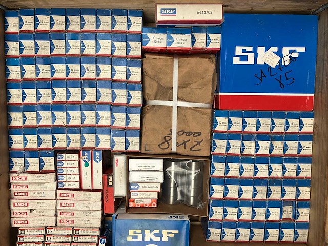 Skf / nachi / ntn / fag - partij diverse industriële lagers o.a. skf, nachi en ntn - afbeelding 4 van  10