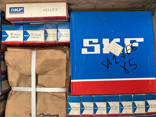Skf / nachi / ntn / fag - partij diverse industriële lagers o.a. skf, nachi en ntn - afbeelding 7 van  10