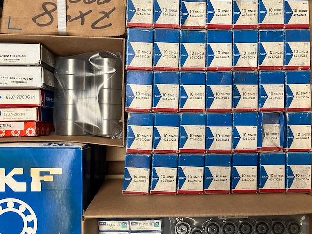 Skf / nachi / ntn / fag - partij diverse industriële lagers o.a. skf, nachi en ntn - afbeelding 9 van  10