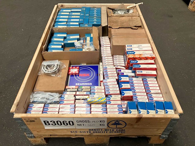 Skf, nsk, fag - partij lagers 160kg - afbeelding 1 van  11