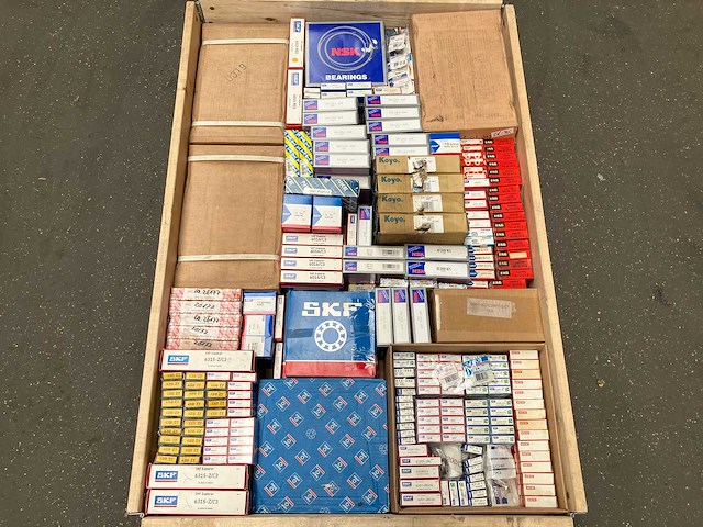 Skf, nsk, koyo, fag - grote partij gemengde lagers 213kg - afbeelding 4 van  11