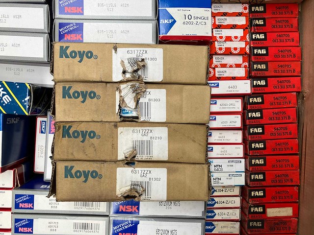 Skf, nsk, koyo, fag - grote partij gemengde lagers 213kg - afbeelding 11 van  11