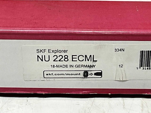 Skf nu228 ecml cilinderlager eenrijig - afbeelding 3 van  3
