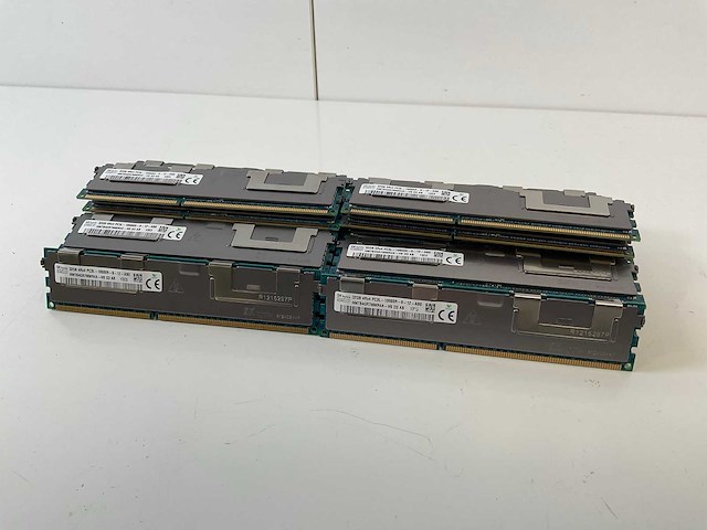 Skhynix (hmt84gr7mmr4a-h9d3ab) 32gb 4rx4, pc3l-10600r-9-12-ab0 rams (30x) - afbeelding 3 van  5