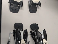 Ski bindingen, techno pro, wit / zwart, n tl 100 b90