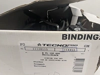 Ski bindingen, techno pro, wit / zwart, n tl 100 b90 - afbeelding 2 van  2